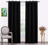 Italian Silk Blackout Curtain Solid Pack of 2 Piece